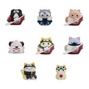 Naruto Shippuden MEGAHOUSE MEGA CAT PROJECT Nyaruto！The bond between master and disciple ver.(1-8pc)