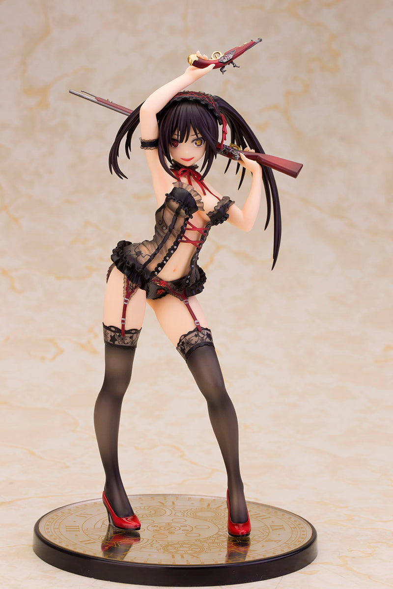 Date A Live Alphamax Kurumi Tokisaki Lingerie Ver. Black color (with alternate face parts)[Resale]