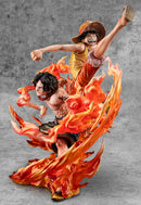 ONE PIECE MEGAHOUSE Portrait.Of.Pirates NEO-MAXIMUM Luffy ＆ Ace ～Bond between brothers～ 20th LIMITED Ver.