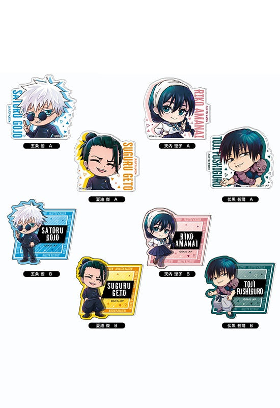 Jujutsu Kaisen Bandai Acrylic Badge Hidden Inventory / Premature Death Yurusuta(1 Random)