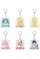 Hatsune Miku Series Movic Hologram Acrylic Key Chain Knight (1-6 Selection)