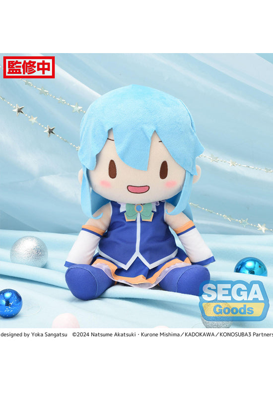 KONOSUBA -God's blessing on this wonderful world! 3 SEGA Fuwapetit L Plush Aqua