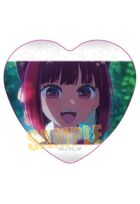 Oshi no Ko Bell House Memories Heart Can Badge Arima Kana B