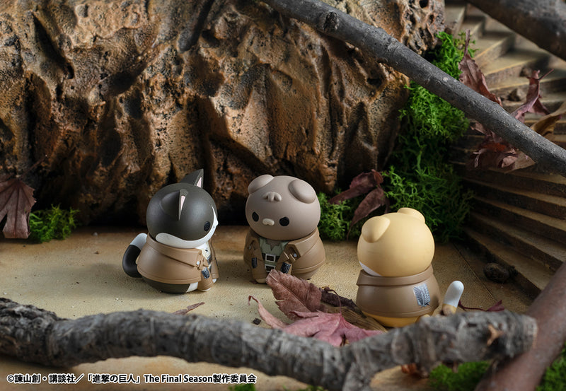 Attack on Titan MEGAHOUSE MEGA CAT PROJECT Attack on Tinyan Gathering Scout Regiment danyan! (Repeat)