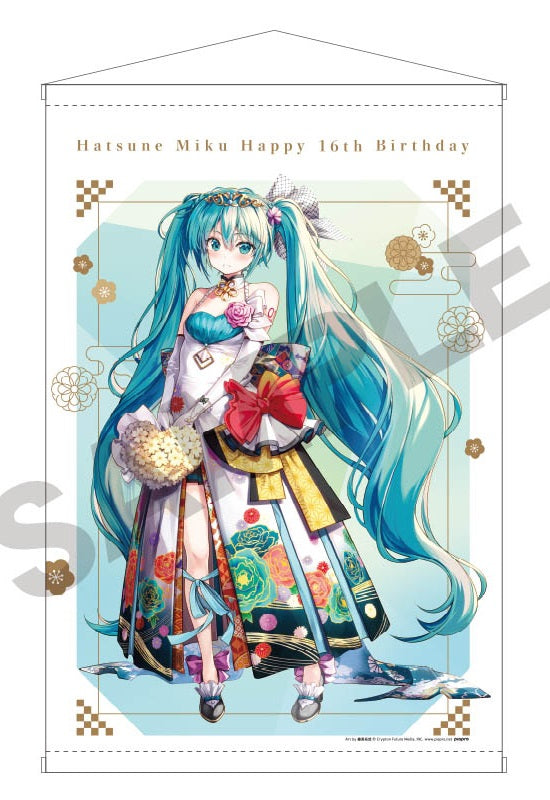 Hatsune Miku Crux B2 Tapestry Birthday