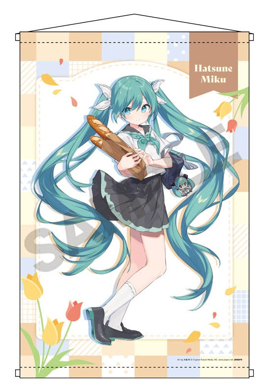 Hatsune Miku Crux B2 Tapestry Bread Town