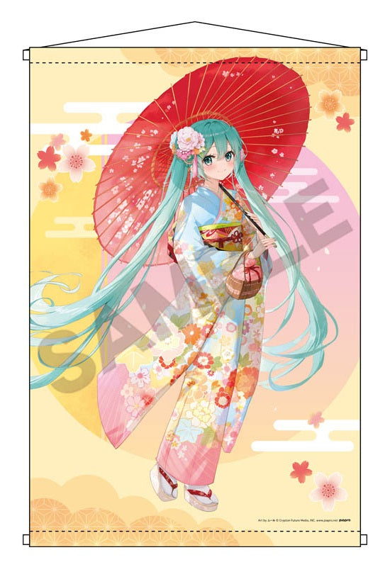 Hatsune Miku Crux B2 Tapestry Kimono Sanpo
