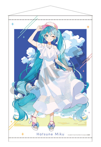 Hatsune Miku Crux B2 Tapestry White Dress