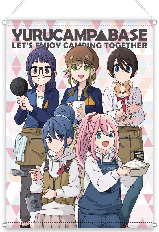 Yurucamp ACROSS YURUCAMP BASE B2 Tapestry