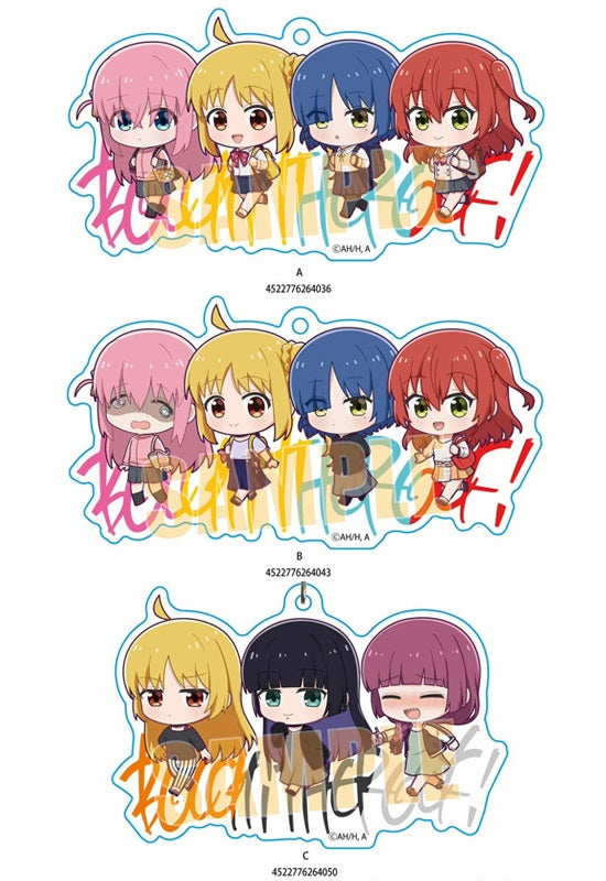 Bocchi the Rock! Bell House TEKUTOKO Choi Deka Acrylic Key Chain (1-3 Selection)