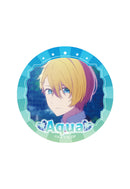 Oshi no Ko eyeup Glitter Can Badge Aqua