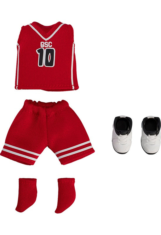 Nendoroid Doll Outfit Set: Basketball Uniform (Red)