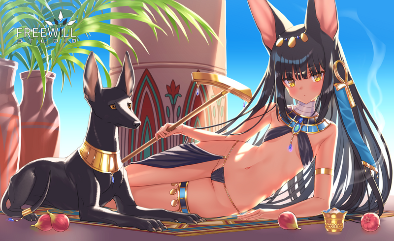 FREEWILLSTUDIO SHORT BREAK OF ANUBIS illustration drawn by Nigi Komiya