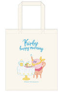 Kirby's Dream Land Twinkle Kirby Happy Morning Cotton Tote Bag Fun Breakfast