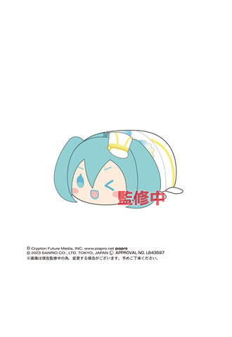 Hatsune Miku x Cinnamoroll Max Limited MC-06 Potekoro Mascot (M Size) C Hatsune Miku (On Stage)