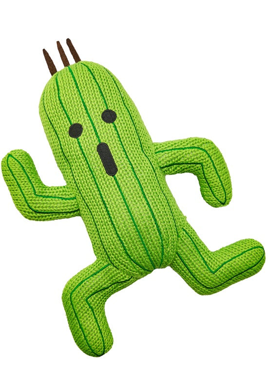 Final Fantasy SQUARE ENIX Knitted Plush Cactuar (Resale)