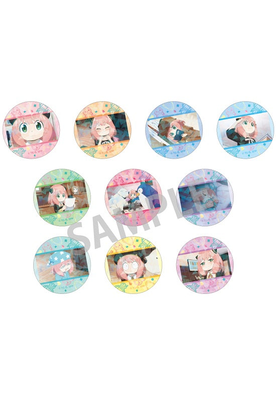 SPY x FAMILY KAMIO JAPAN Pick Chara Hologram Can Badge Vol.4(1 Random)