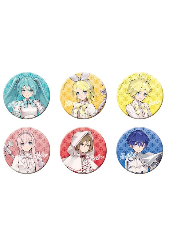 Hatsune Miku Series Movic Can Badge Knight (1-6 Selection)