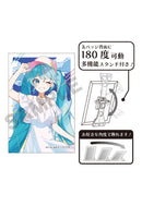 Hatsune Miku Crux Art Can Badge White Dress