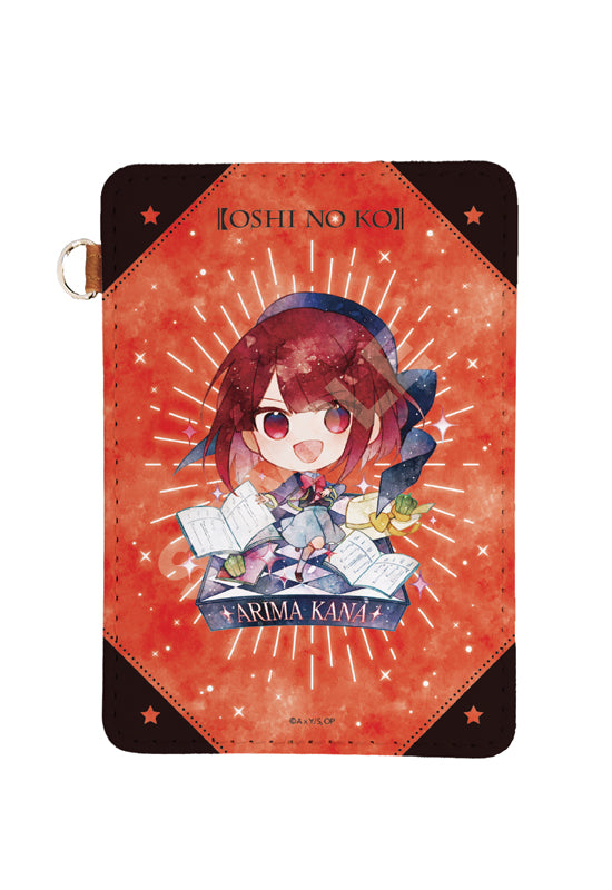 Oshi no Ko CS.FRONT Chara Deru Art Leather Pass Case 04 Arima Kana