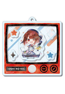 Oshi no Ko CS.FRONT Chara Deru Art Shakashaka Acrylic Key Chain 04 Arima Kana