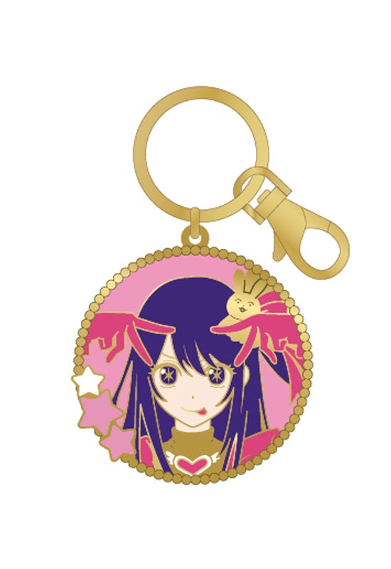 Oshi no Ko TAPIOCA Stained Glass Style Key Chain Ai