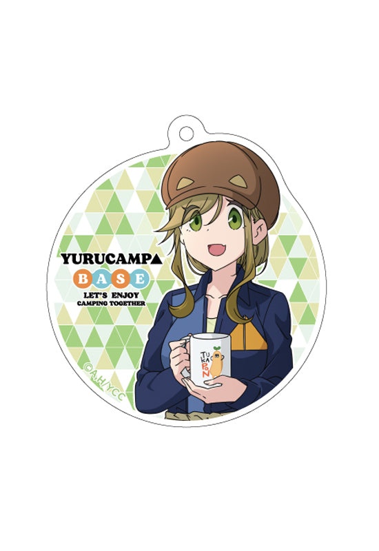 Yurucamp ACROSS YURUCAMP BASE Acrylic Key Chain Aoi