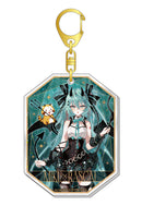 Hatsune Miku x Rascal the Raccoon Caravan 2023 Lame Acrylic Key Chain Hatsune Miku