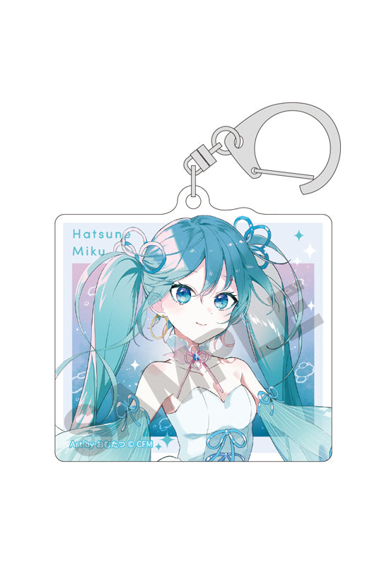 Hatsune Miku Crux Acrylic Key Chain Jellyfish Dress
