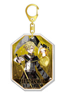 Hatsune Miku x Rascal the Raccoon Caravan 2023 Lame Acrylic Key Chain Kagamine Ren