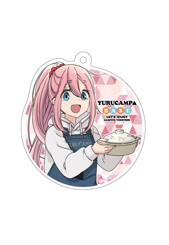 Yurucamp ACROSS YURUCAMP BASE Acrylic Key Chain Nadeshiko