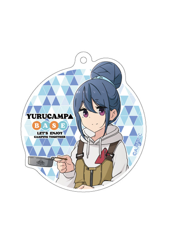 Yurucamp ACROSS YURUCAMP BASE Acrylic Key Chain Rin