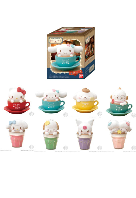 Sanrio Characters Bandai Chara Latte Art Case