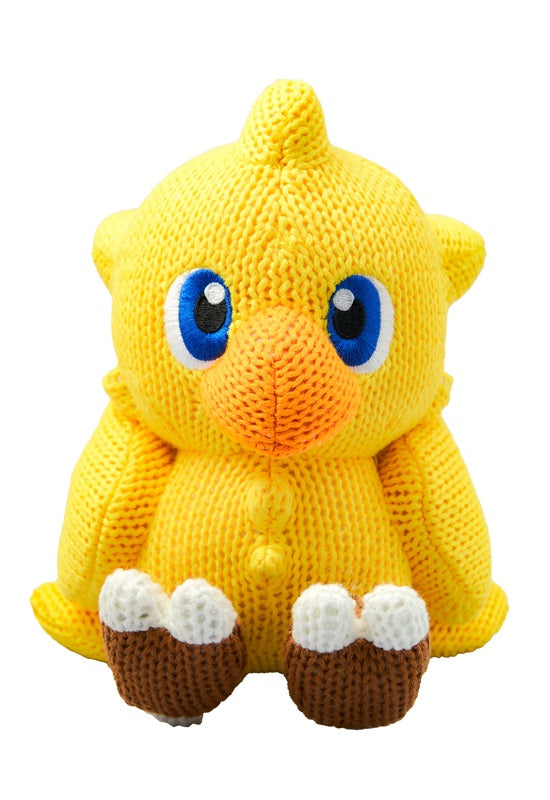 Final Fantasy SQUARE ENIX Knitted Plush Chocobo (Resale)