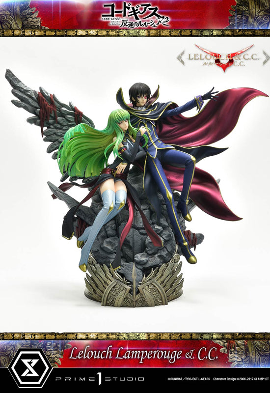 Code Geass Lelouch of the Rebellion R2 Prime 1 Studio Concept Masterline Lelouch Lamperouge & C.C.