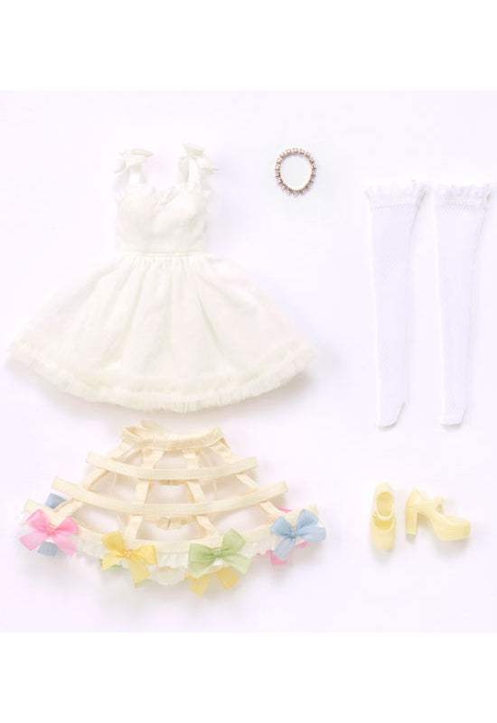 be my baby！Cherry Dress set AMAKUNI Hobby Japan Crinoline Ribbon Crazy -Blanc-
