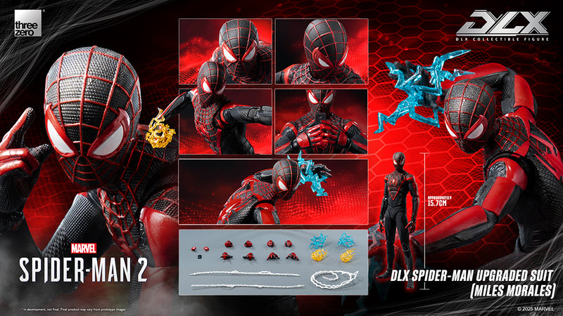 Marvel's Spider-Man 2 THREEZERO DLX Spider-Man Upgraded Suit (Miles Morales)