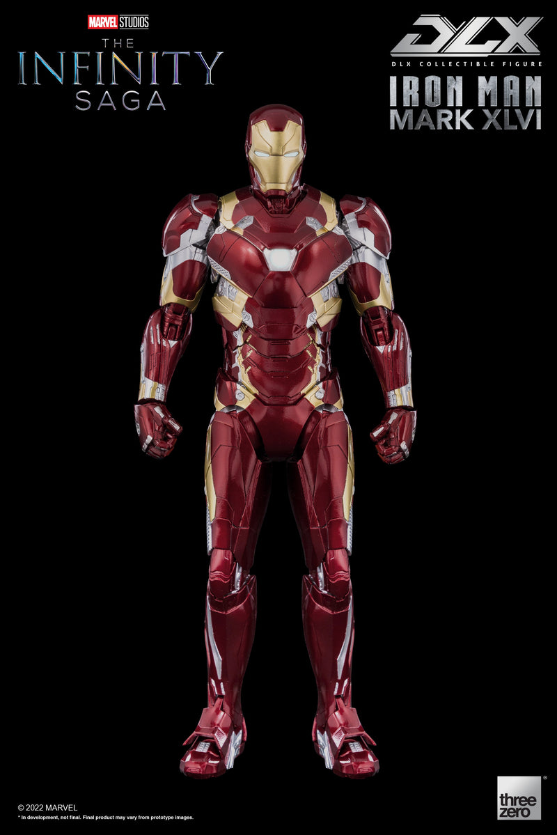 Captain America: Civil War.threezero The Infinity Saga DLX Iron Man Mark 46 (Re-run)