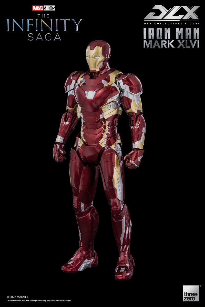 Captain America: Civil War.threezero The Infinity Saga DLX Iron Man Mark 46 (Re-run)