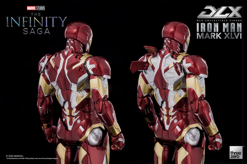 Captain America: Civil War.threezero The Infinity Saga DLX Iron Man Mark 46 (Re-run)