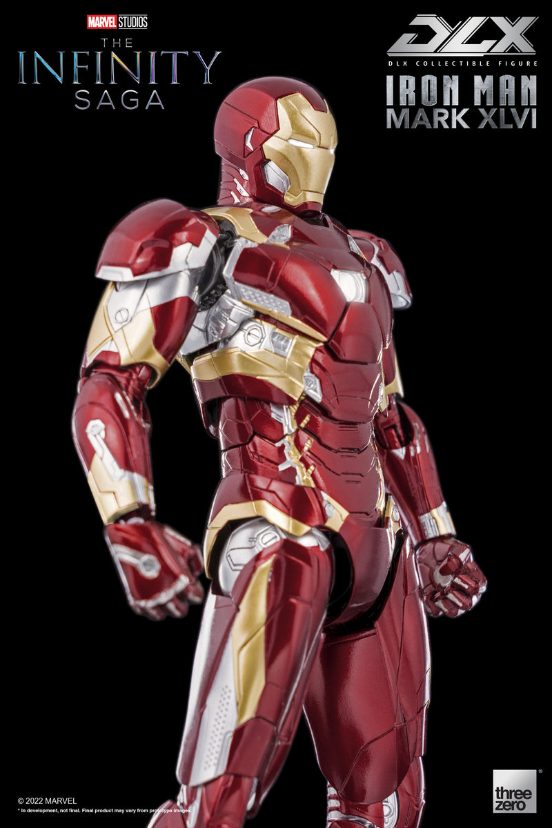 Captain America: Civil War.threezero The Infinity Saga DLX Iron Man Mark 46 (Re-run)