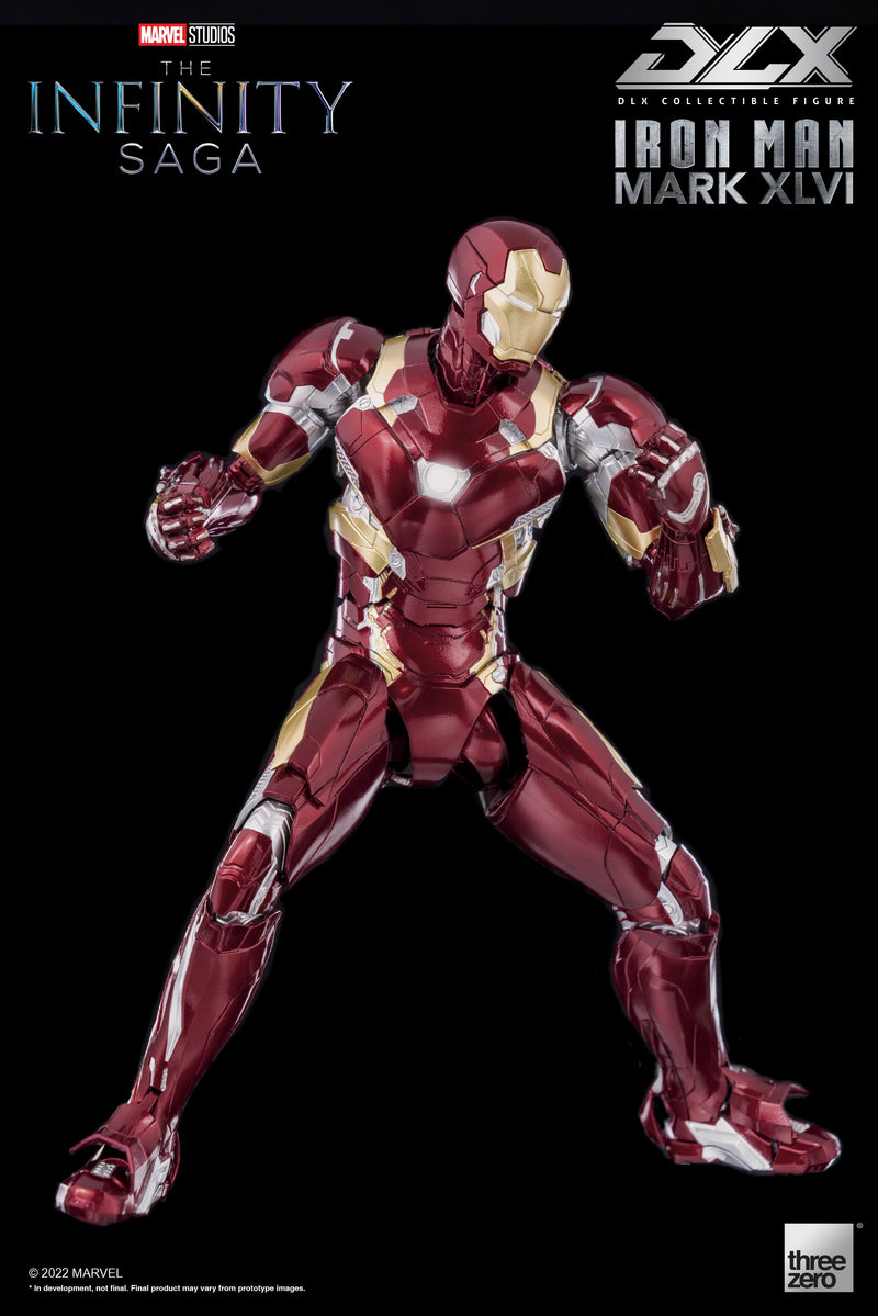 Captain America: Civil War.threezero The Infinity Saga DLX Iron Man Mark 46 (Re-run)