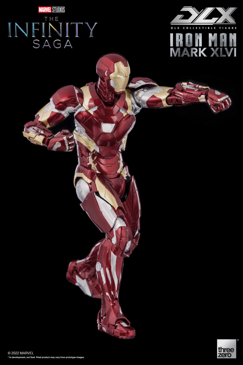 Captain America: Civil War.threezero The Infinity Saga DLX Iron Man Mark 46 (Re-run)