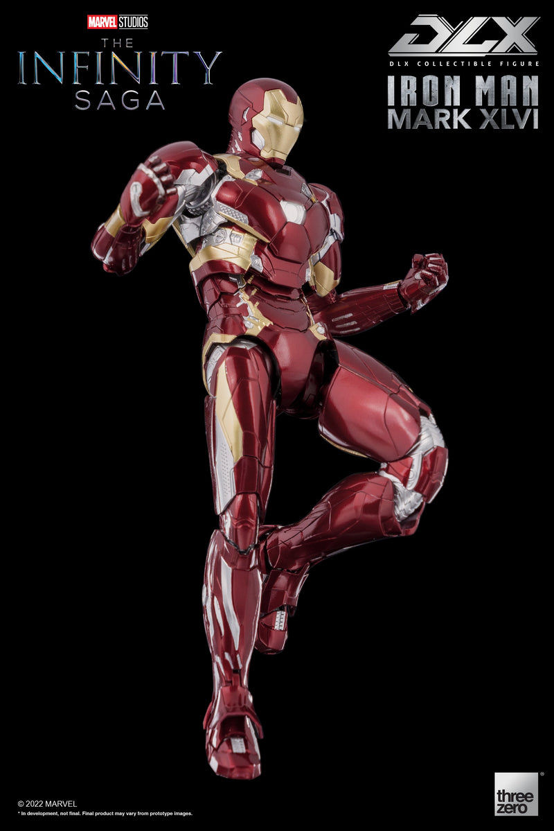 Captain America: Civil War.threezero The Infinity Saga DLX Iron Man Mark 46 (Re-run)