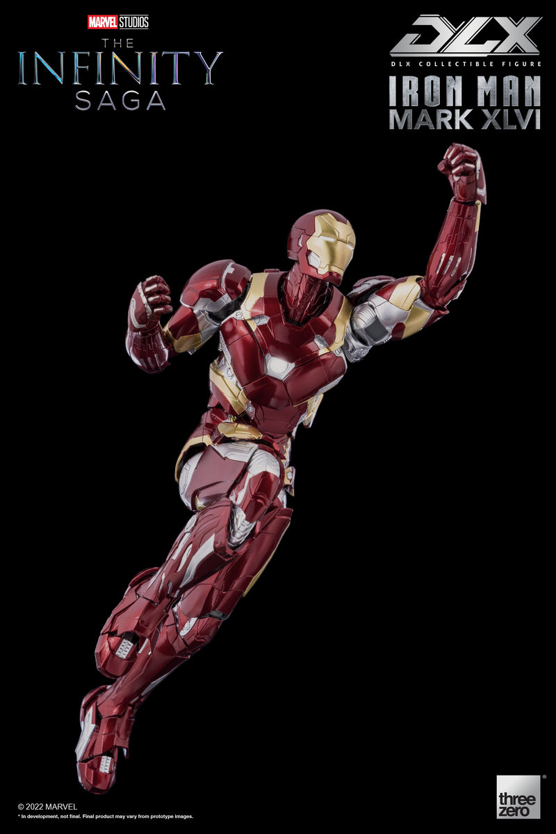 Captain America: Civil War.threezero The Infinity Saga DLX Iron Man Mark 46 (Re-run)