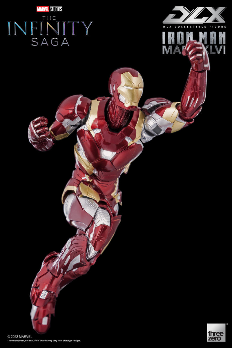 Captain America: Civil War.threezero The Infinity Saga DLX Iron Man Mark 46 (Re-run)