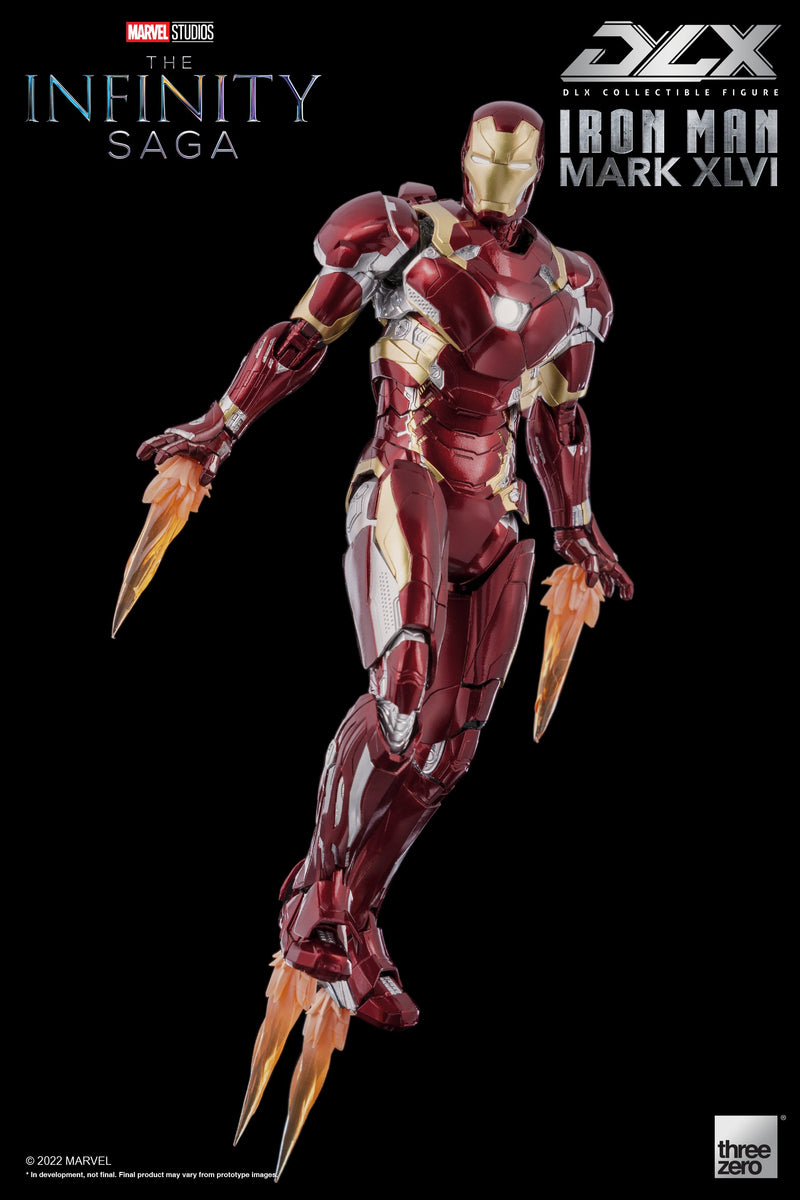 Captain America: Civil War.threezero The Infinity Saga DLX Iron Man Mark 46 (Re-run)