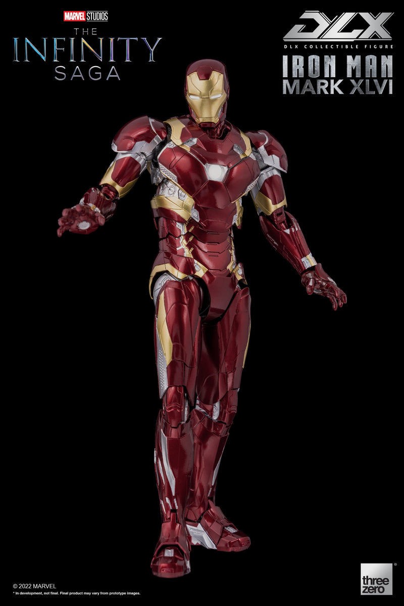 Captain America: Civil War.threezero The Infinity Saga DLX Iron Man Mark 46 (Re-run)
