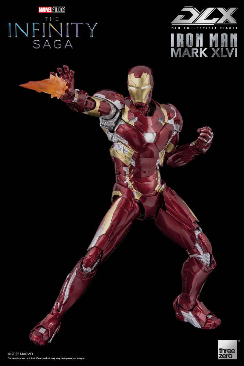 Captain America: Civil War.threezero The Infinity Saga DLX Iron Man Mark 46 (Re-run)