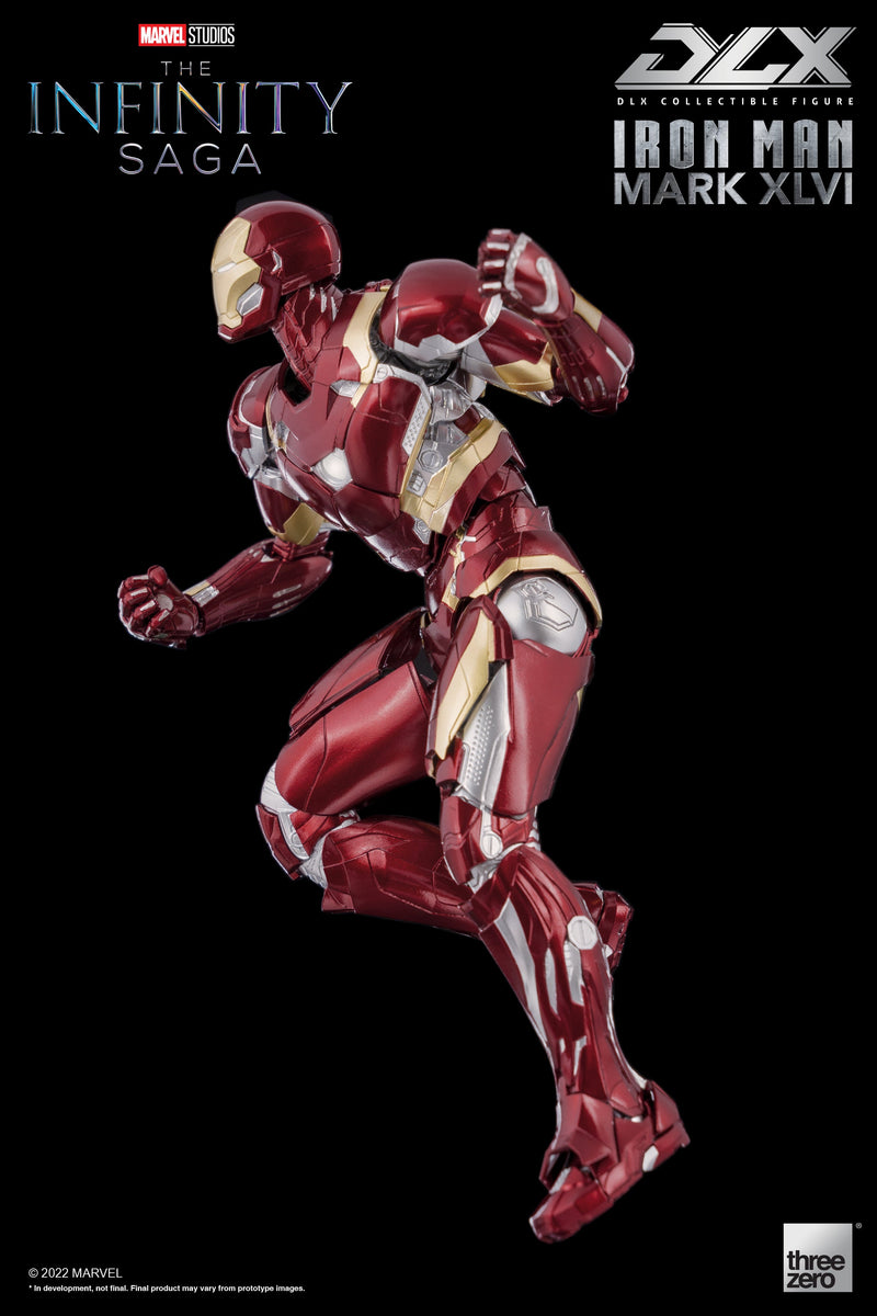 Captain America: Civil War.threezero The Infinity Saga DLX Iron Man Mark 46 (Re-run)